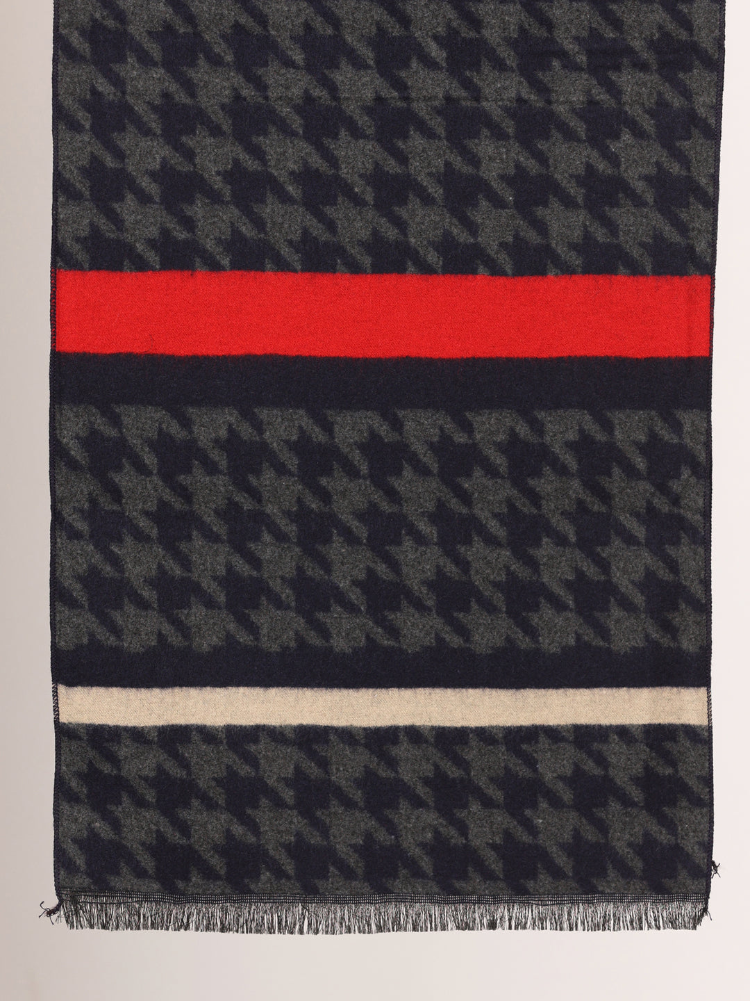 Calvadoss Premium Multicolor Patterned Wool Scarf