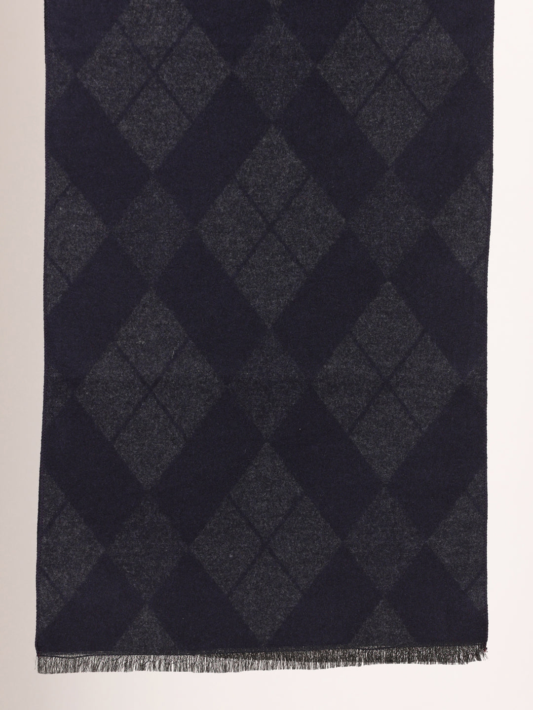Calvadoss Men’s Elite Navy & Grey Textured Scarf