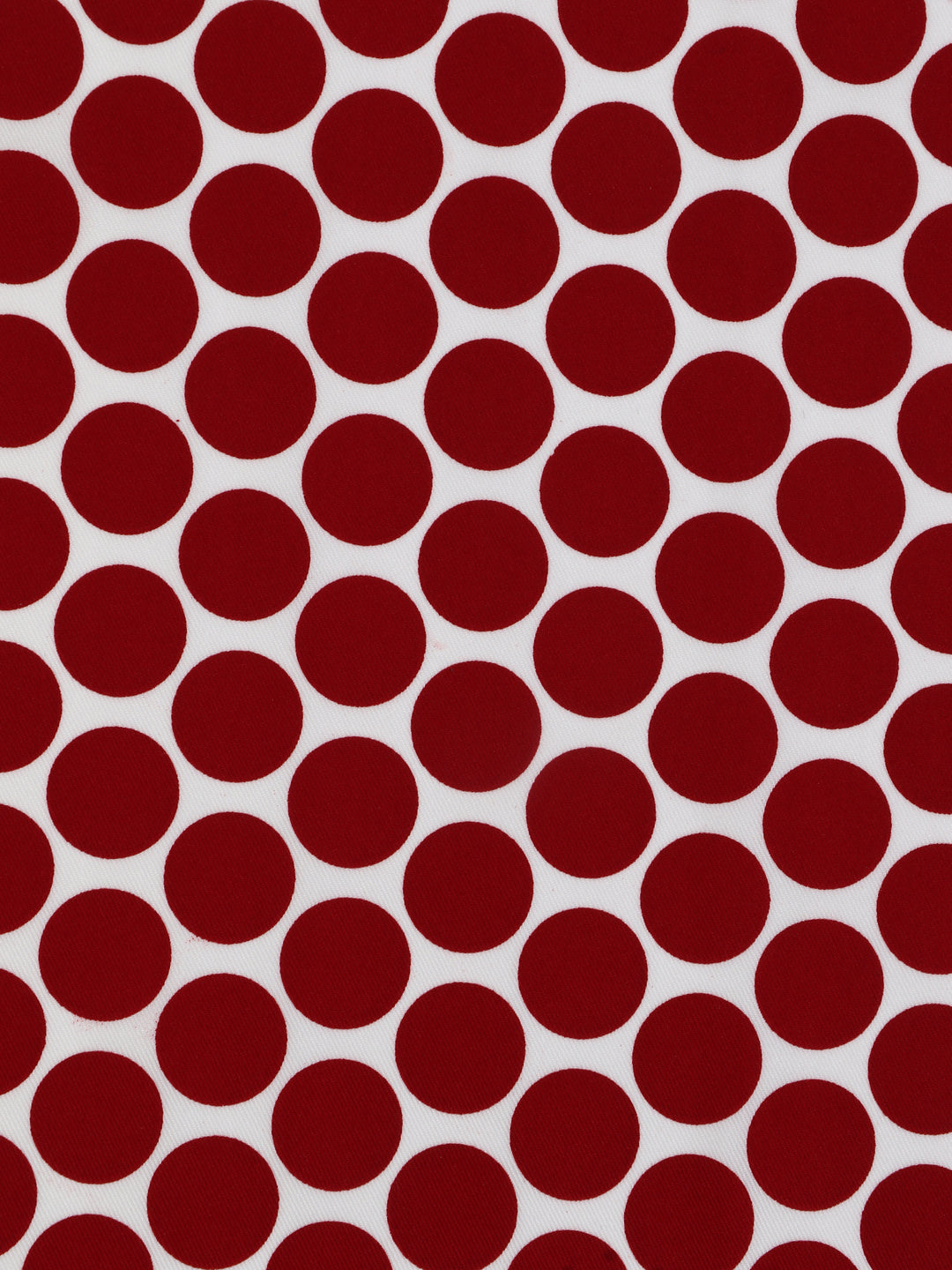 Calvadoss Men’s Red & White Polka Dot Pocket Square