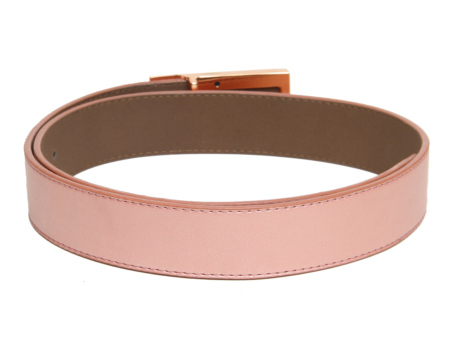Pink solid PU Belt