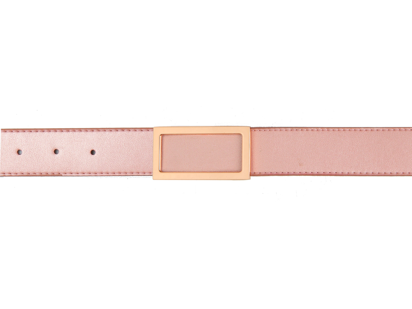 Pink solid PU Belt