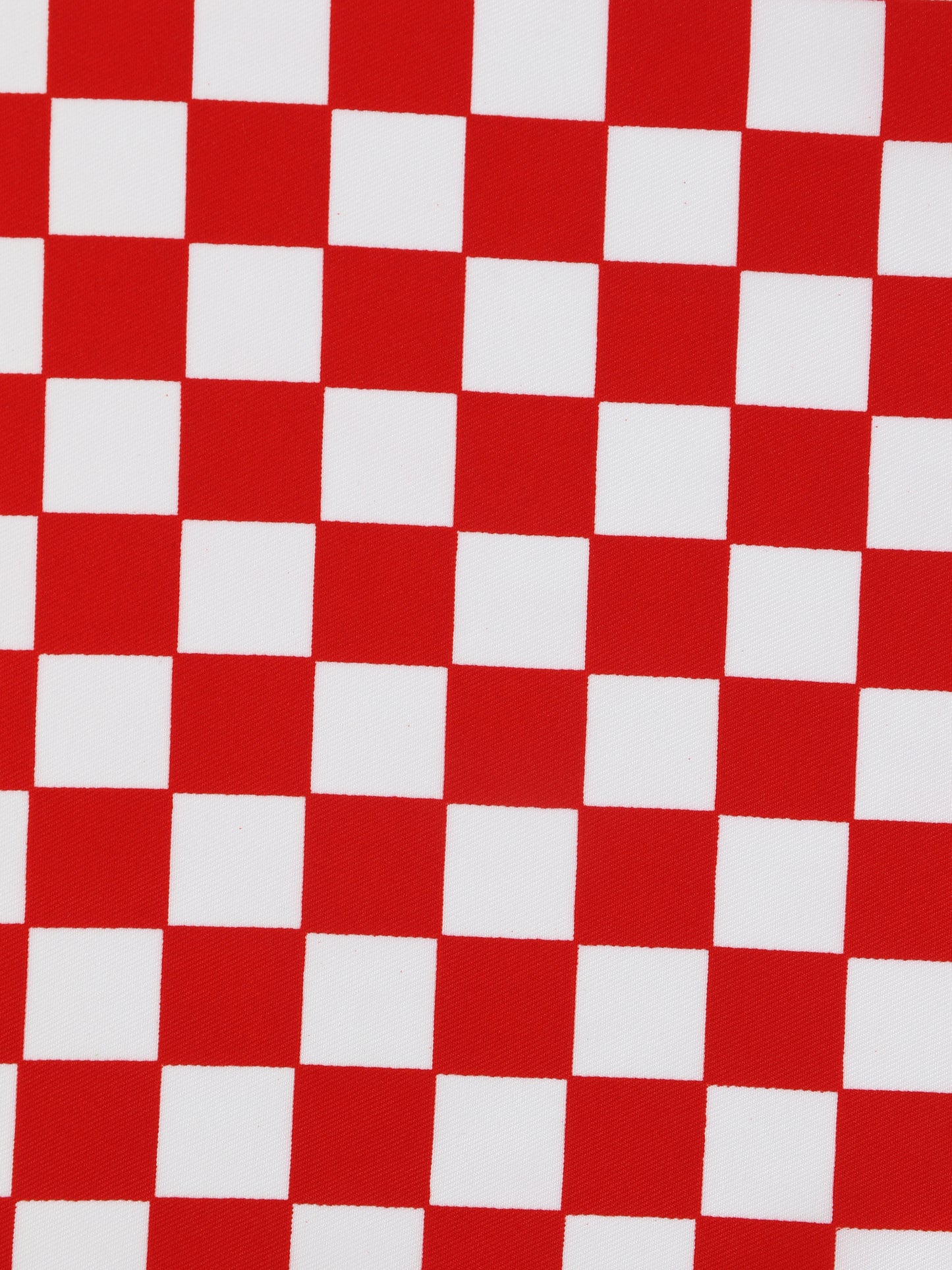 Calvadoss Men’s Red & White Checkered Pocket Square